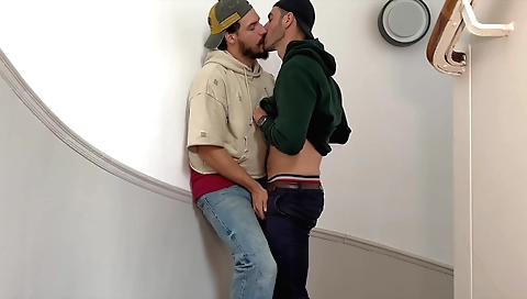 Gay girl with big tits gets her pussy fucked by a bigger dick